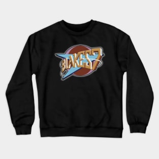 retro black 7 Crewneck Sweatshirt